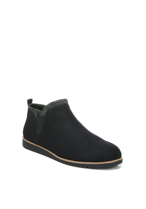 Zion Bootie, BLACK MICRO SUEDE, hi-res image number null