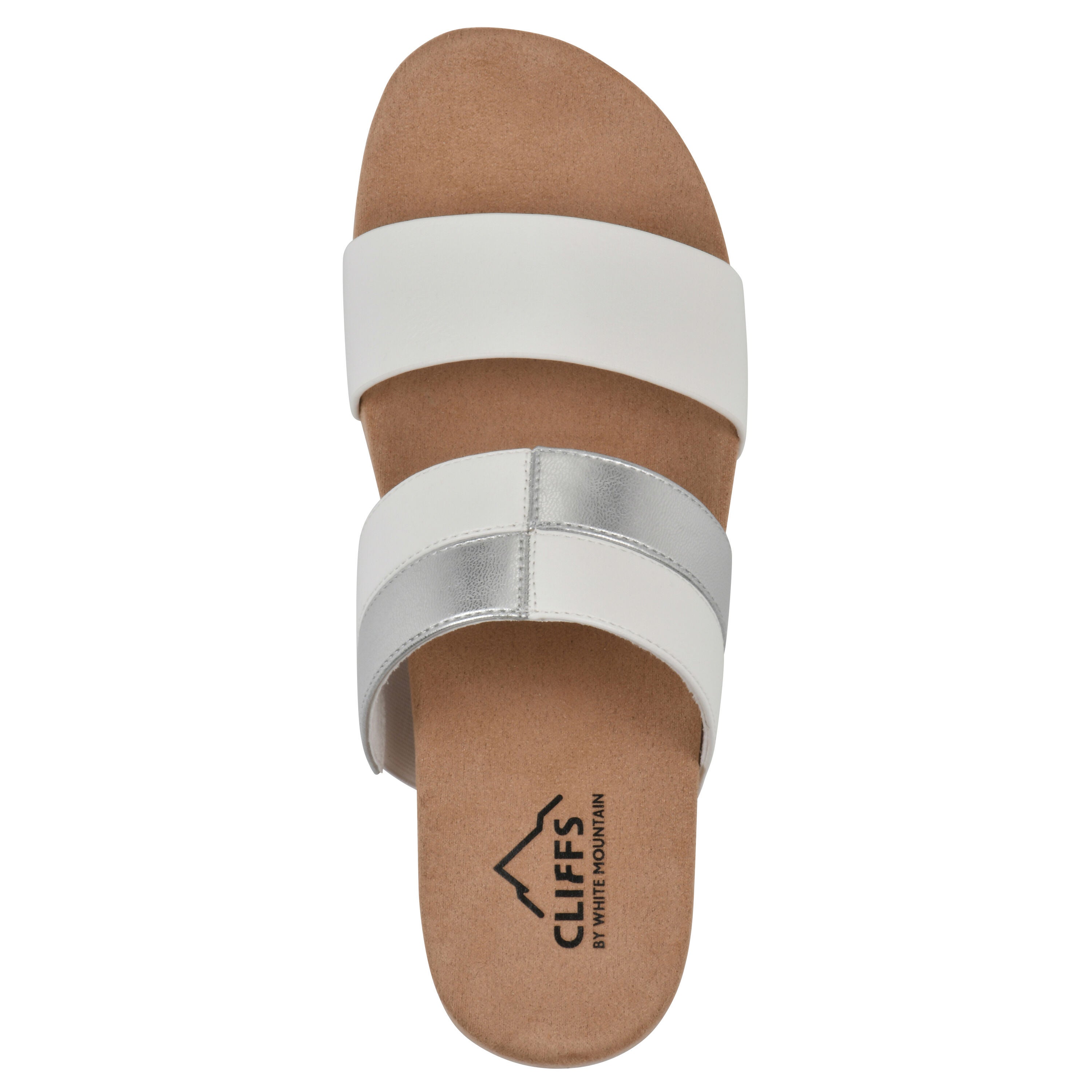 Tammy Slide Sandal, WHITE SMOOTH, alternate image number 4