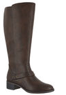 Jewel Plus Wide Calf Boots by Easy Street®, BROWN, hi-res image number null