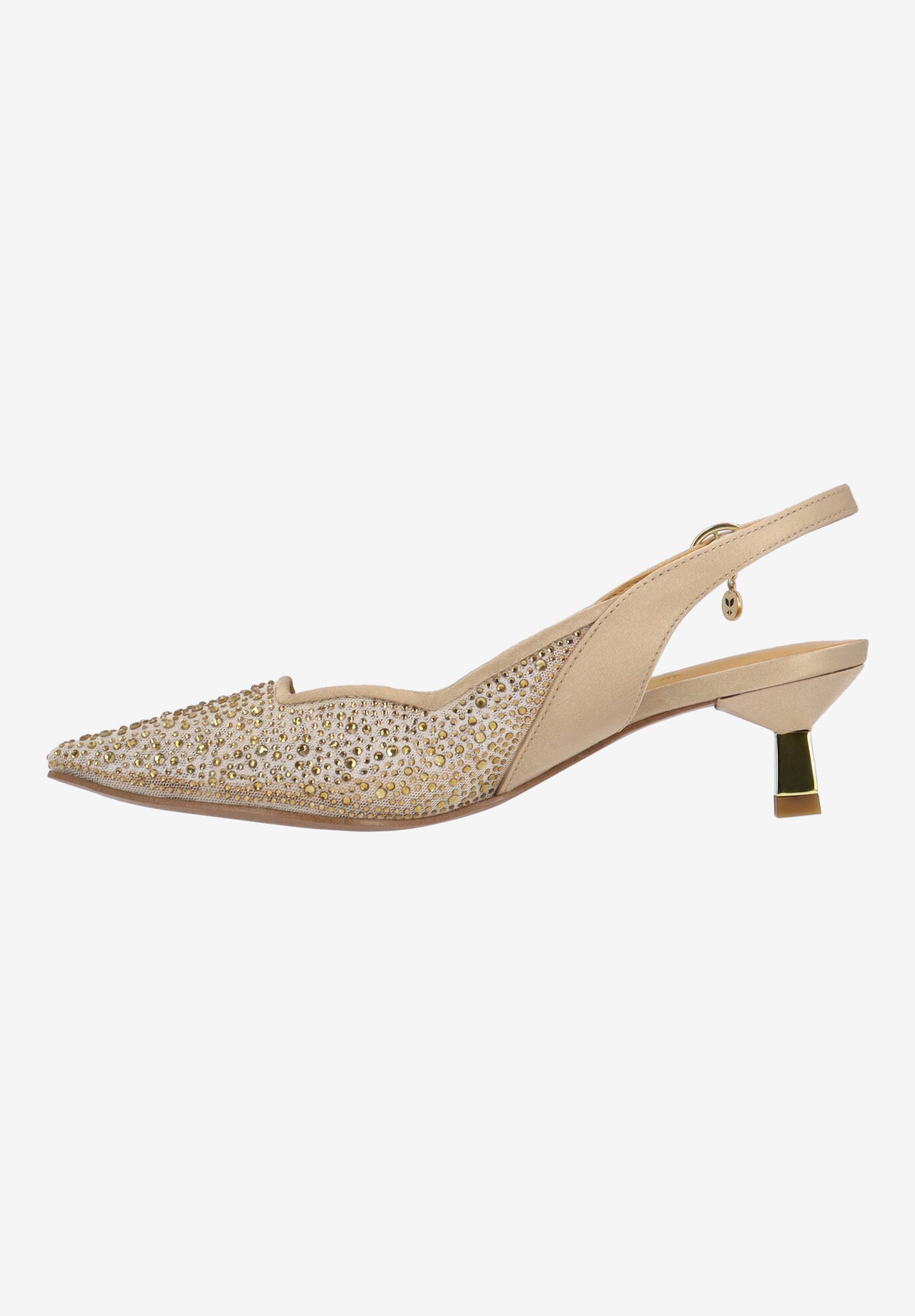Aleksa Slingback Pump, BEIGE, alternate image number 4