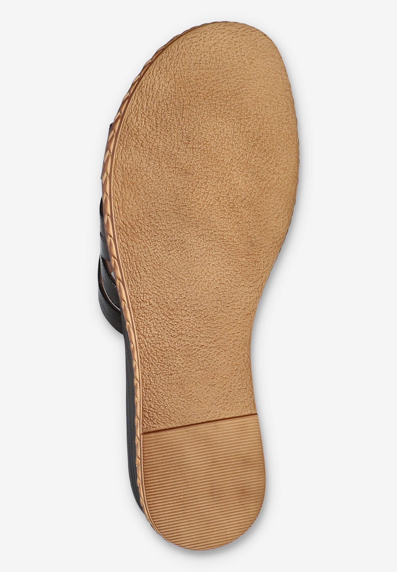 Edda Wedge Sandal, BLACK, alternate image number 5