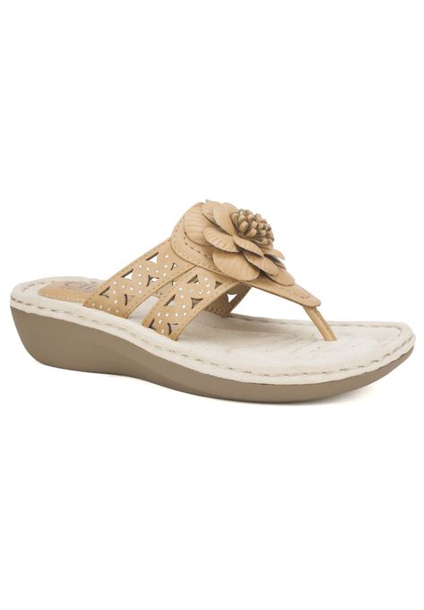 Cynthia Sandal , TAN SMOOTH, hi-res image number null