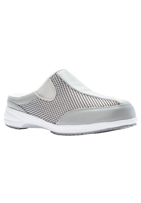 Washable Walker Slide by Propet®, SILVER MESH, hi-res image number null