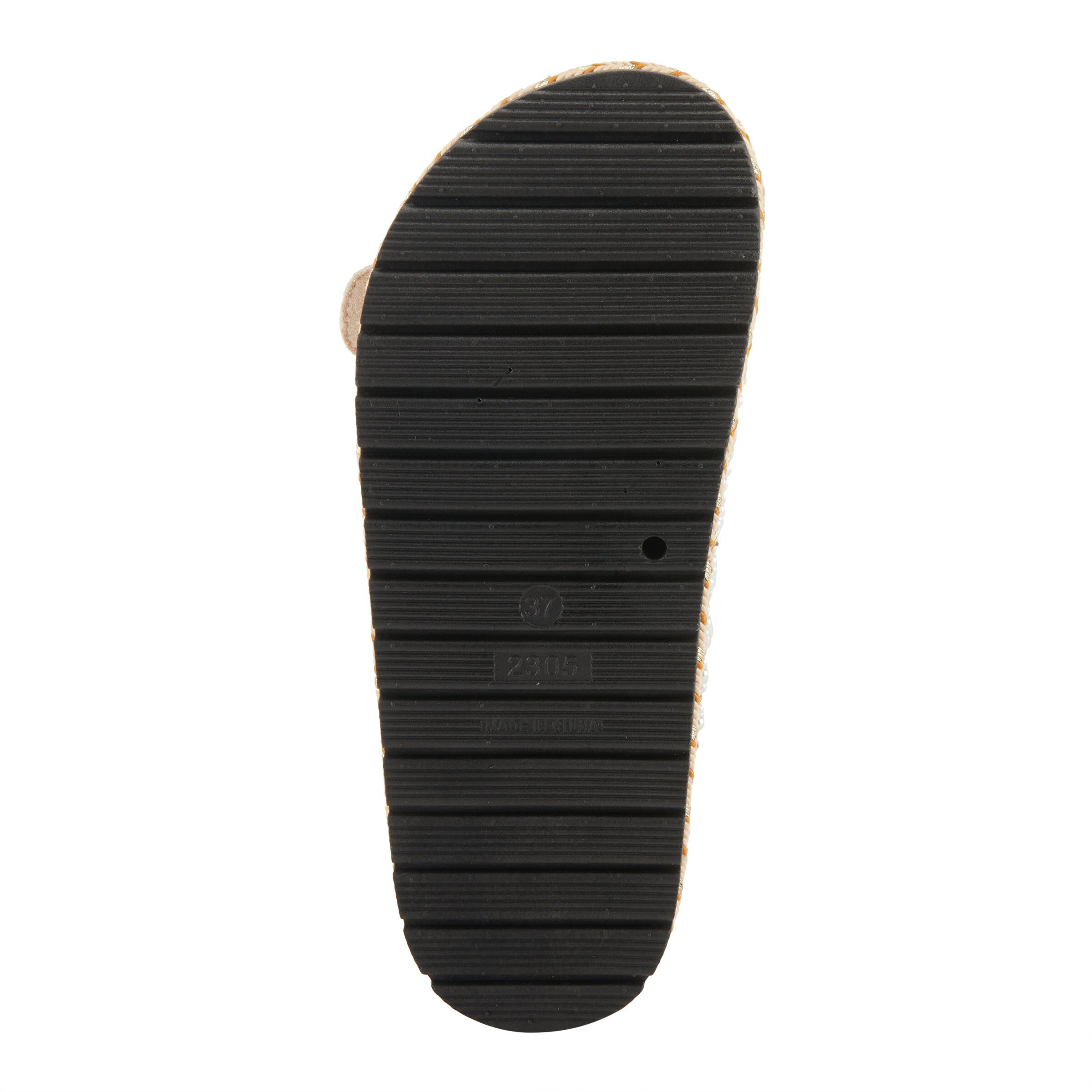 Pearline Slides Sandal, ROSE GOLD, alternate image number 5