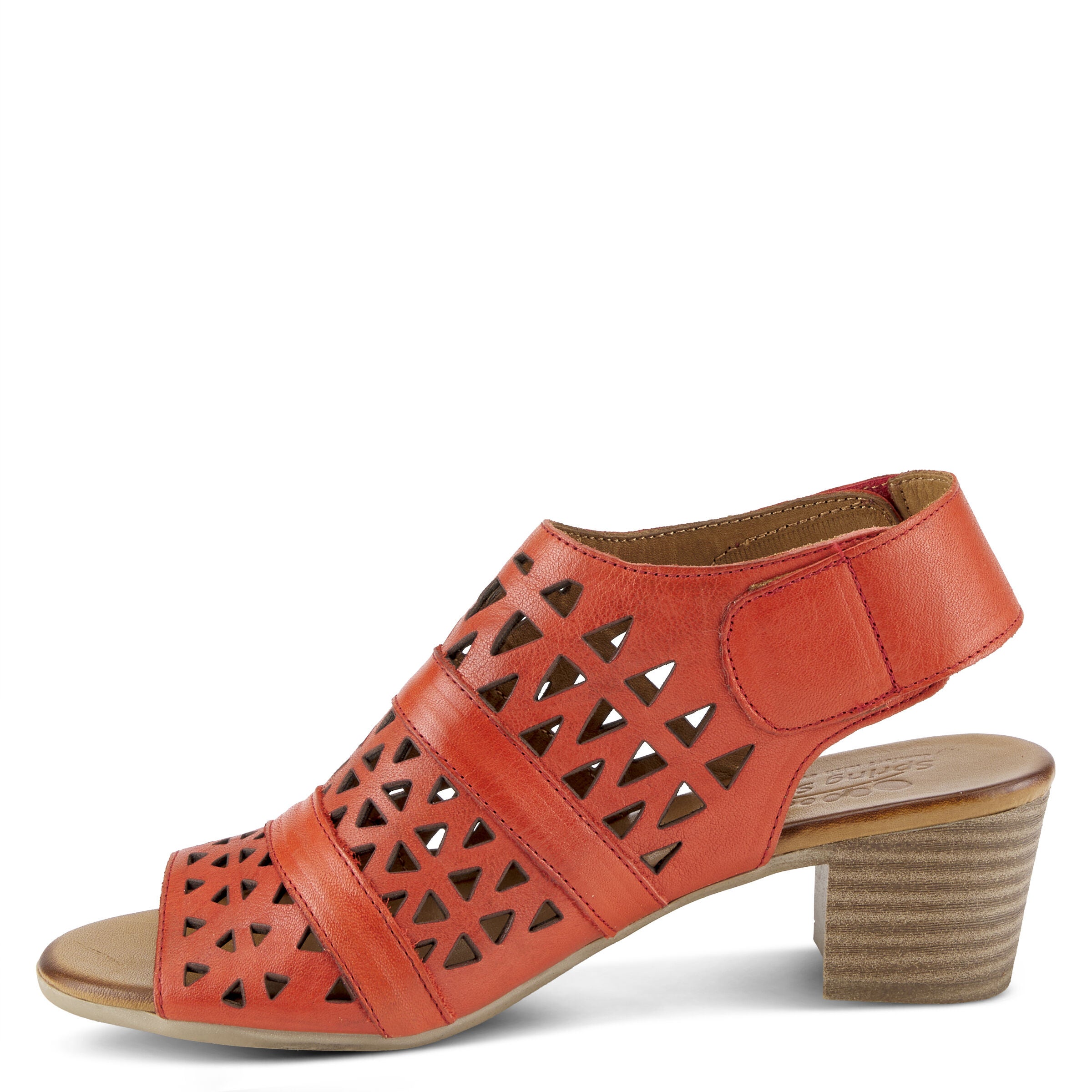Dorotha Ankle Strap Sandal, RED, alternate image number 2