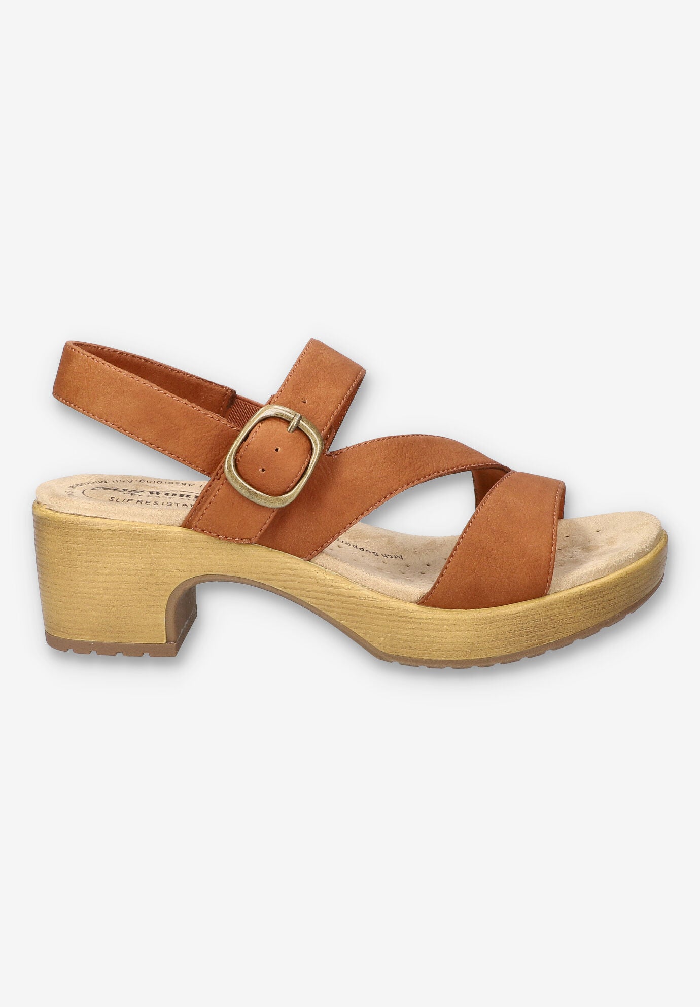 Marnina Slip-Resistant Sandal, TAN, alternate image number 2