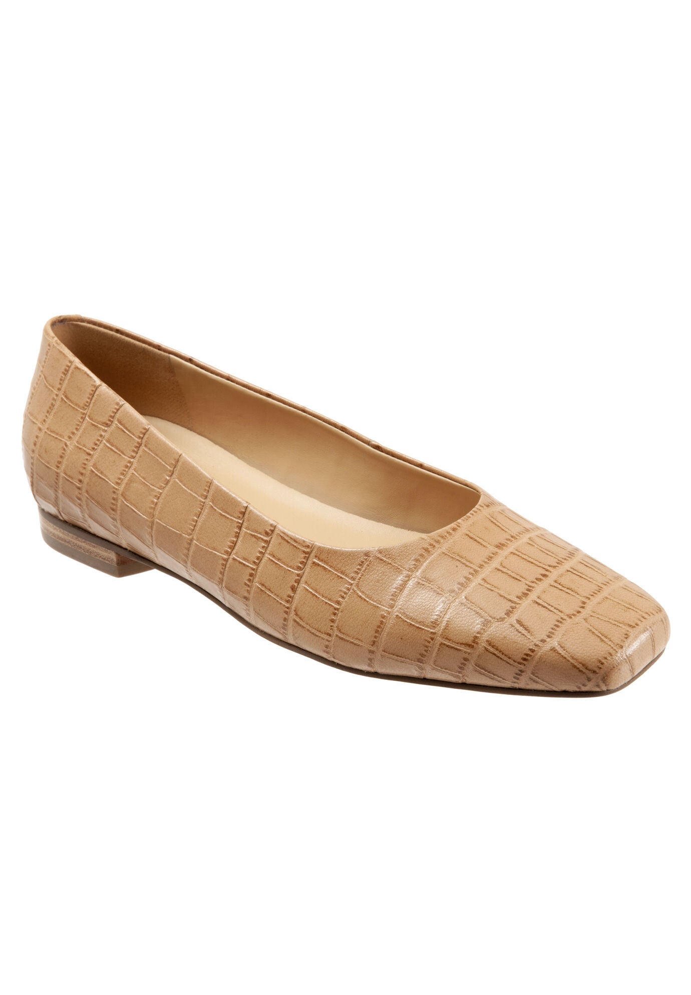 Honor Slip On Flat, BONE, hi-res image number 0