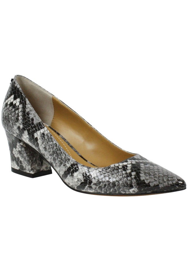 Fatemeh Pump, BLACK WHITE SNAKE, hi-res image number 0