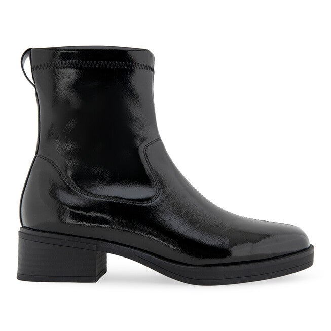 Dazzy Block Heel Bootie, BLACK, alternate image number 2