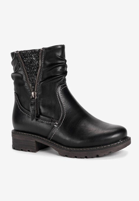 Logger Calgary Mid Calf Boot, BLACK, hi-res image number null