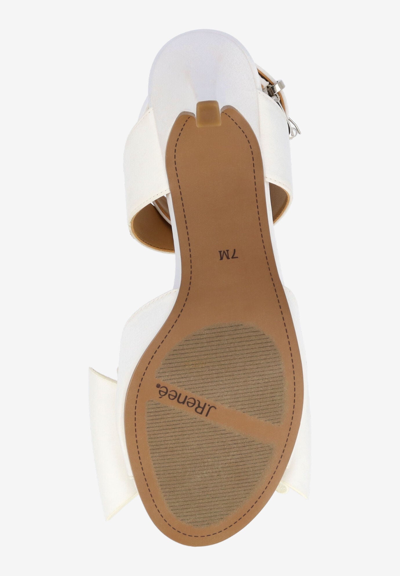 Nerelle Ankle Strap Sandal, WHITE, alternate image number 6