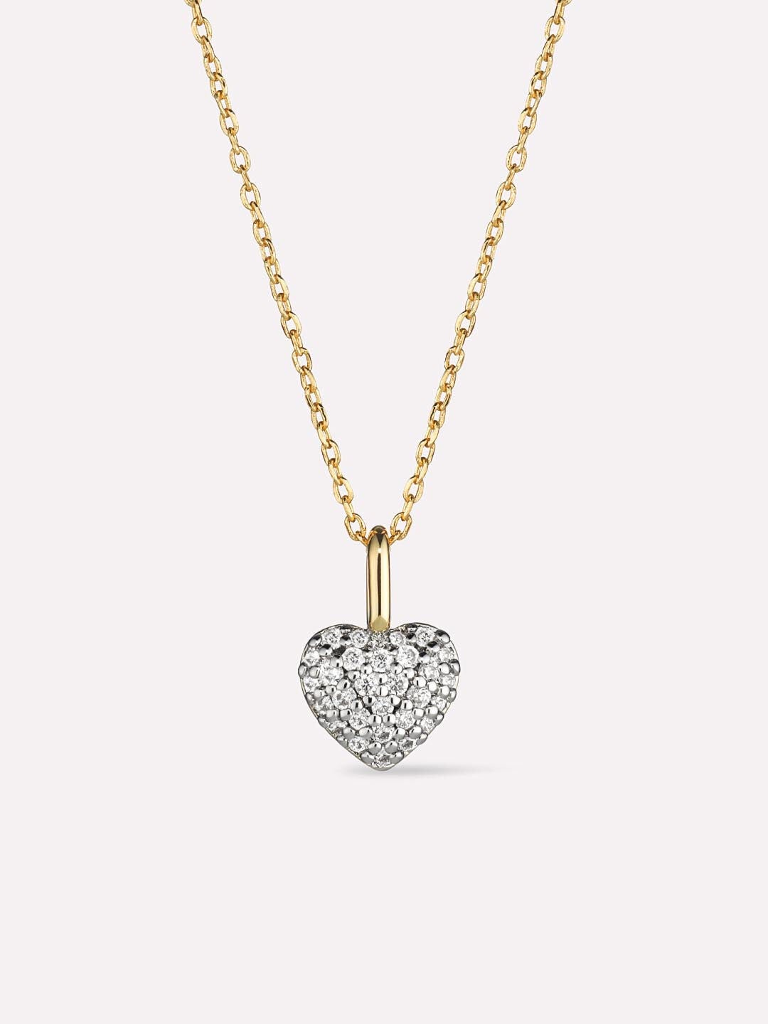 Gold Heart Necklace - Ellery, GOLD, hi-res image number 0