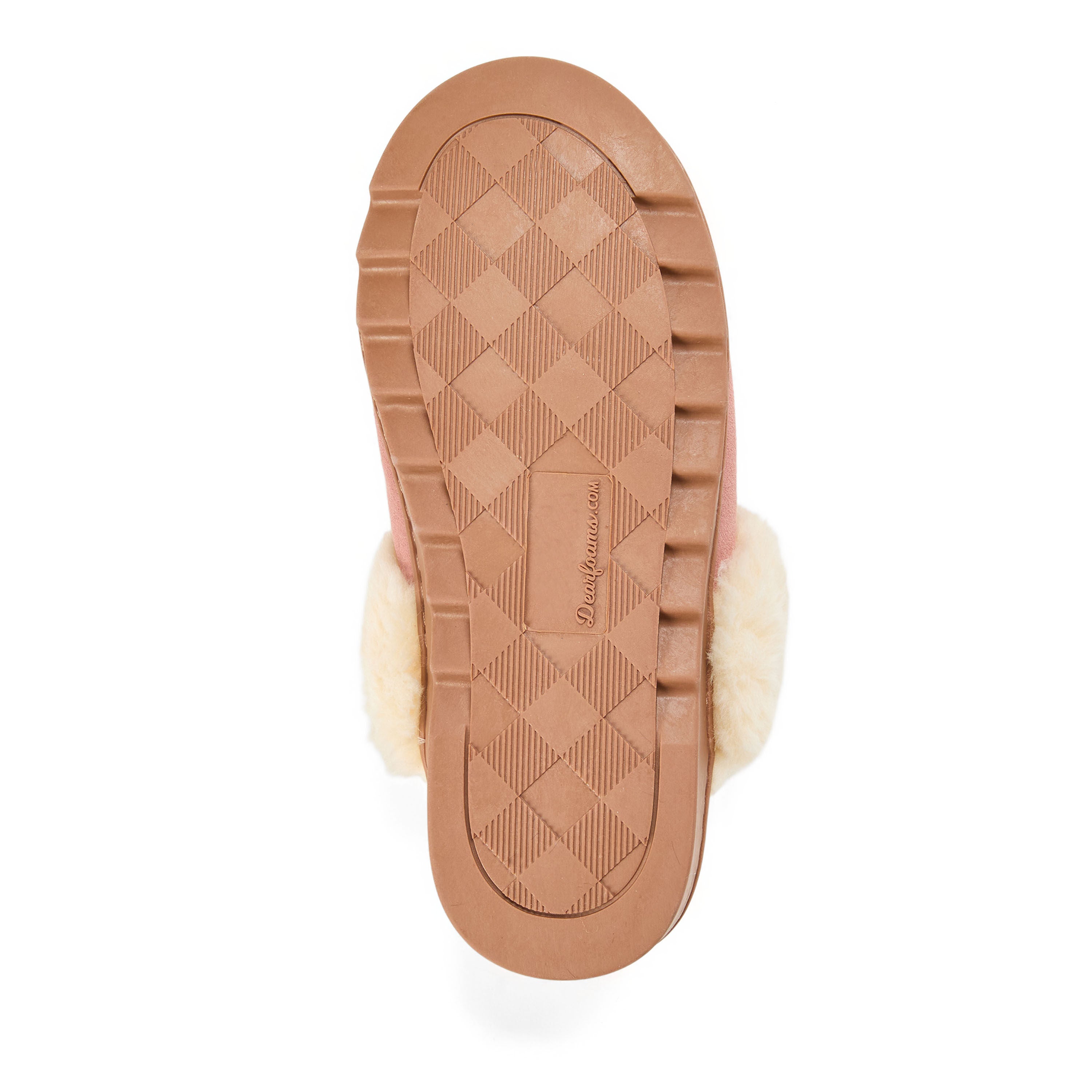 Helena Genuine Suede Scuff, DUSTY PINK, alternate image number 4