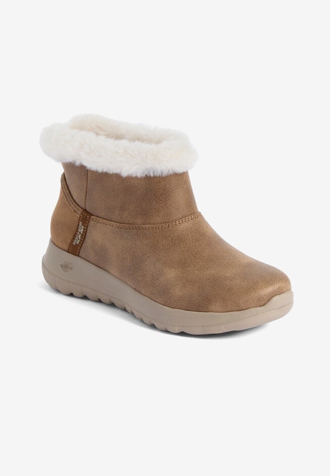 The Slip-Ins™ Hands Free On the Go Joy Cozy Bootie, CHESTNUT MEDIUM, hi-res image number null