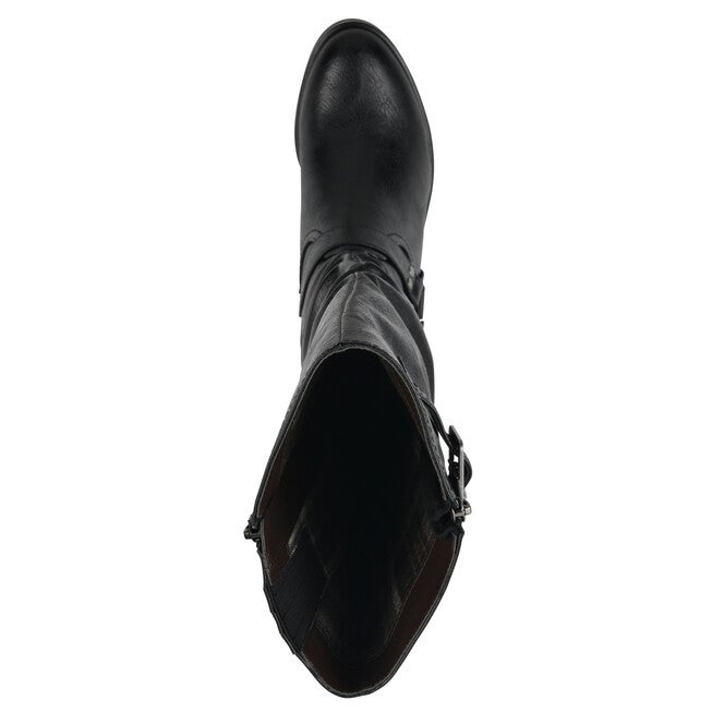 Cushion Tall Shaft Riding Boot, BLACK SMOOTH, alternate image number null