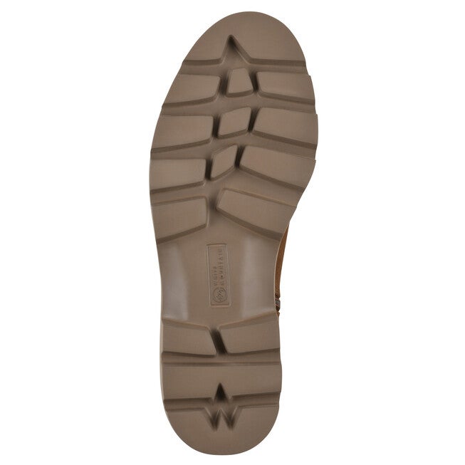 Glassie Lug Sole Chelsea Bootie, WHISKEY SUEDE, alternate image number null