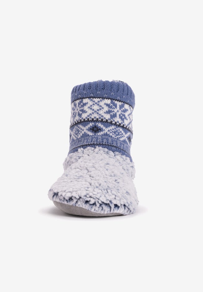 Foldover Knit Slipper, , alternate image number null