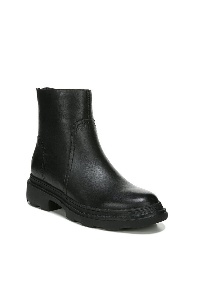 Joelle Booties, BLACK LEATHER, hi-res image number null