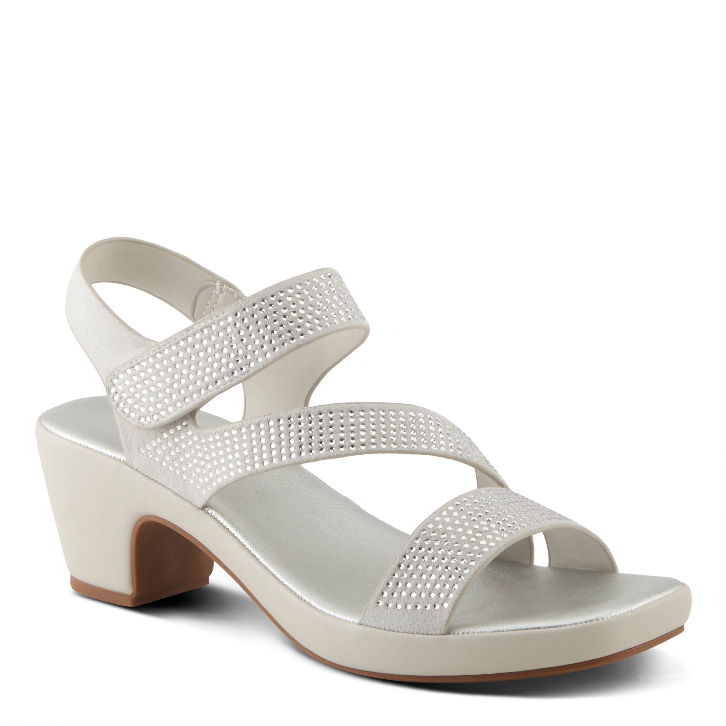 Yadiel Slingback Sandals, SILVER, hi-res image number 0
