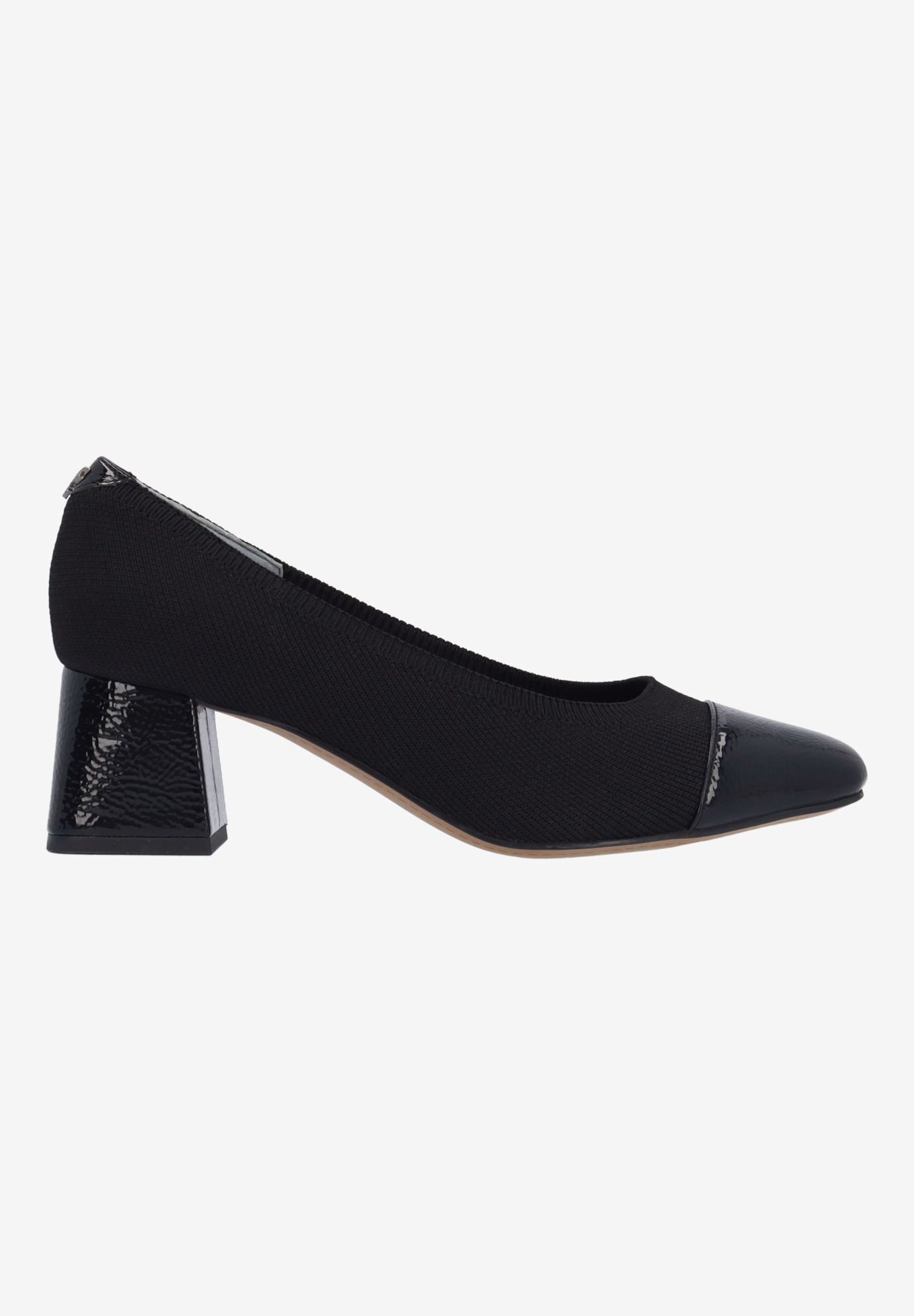 Javelle Slip On Pump, BLACK, alternate image number 3