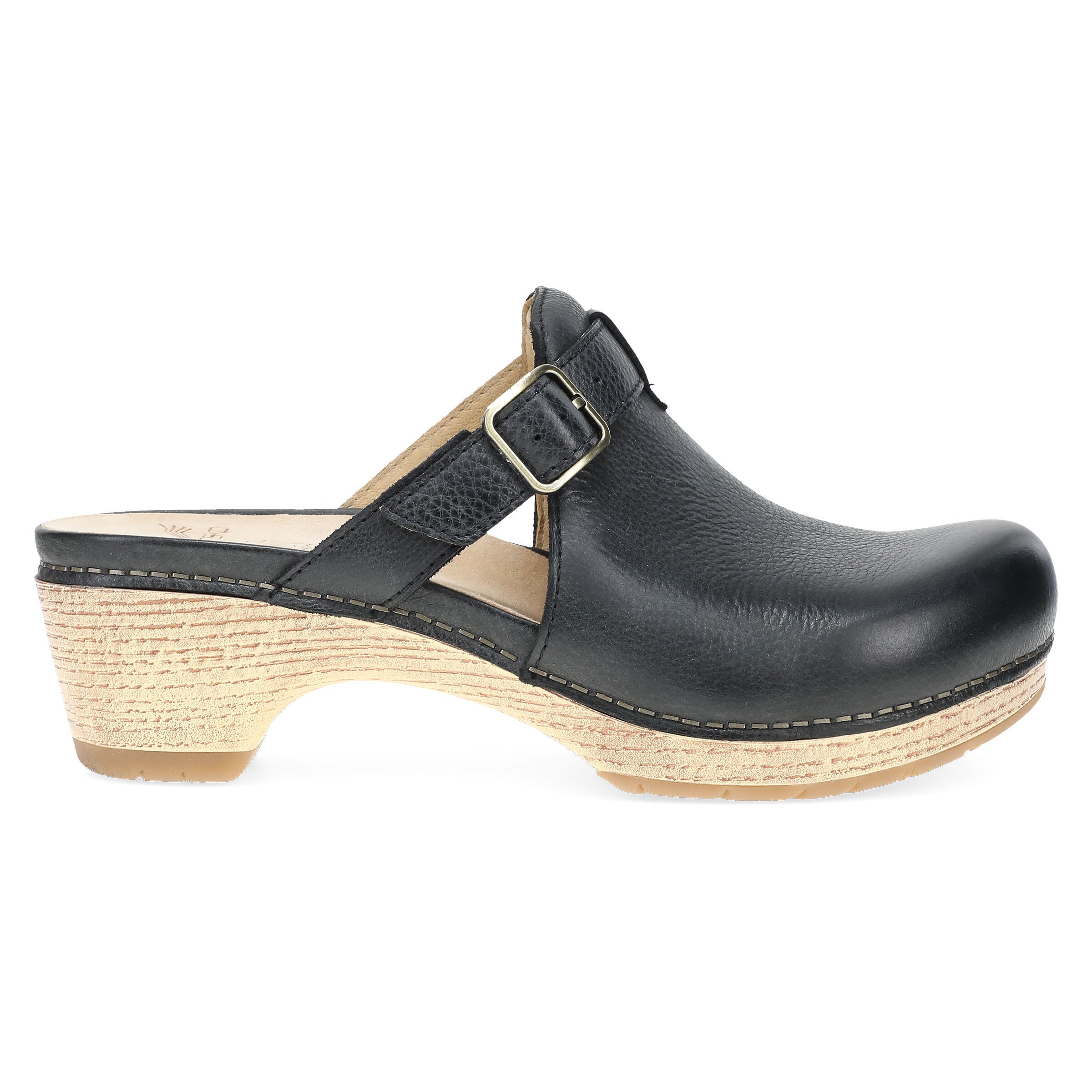 Leandra Clog Black, BLACK, alternate image number 4
