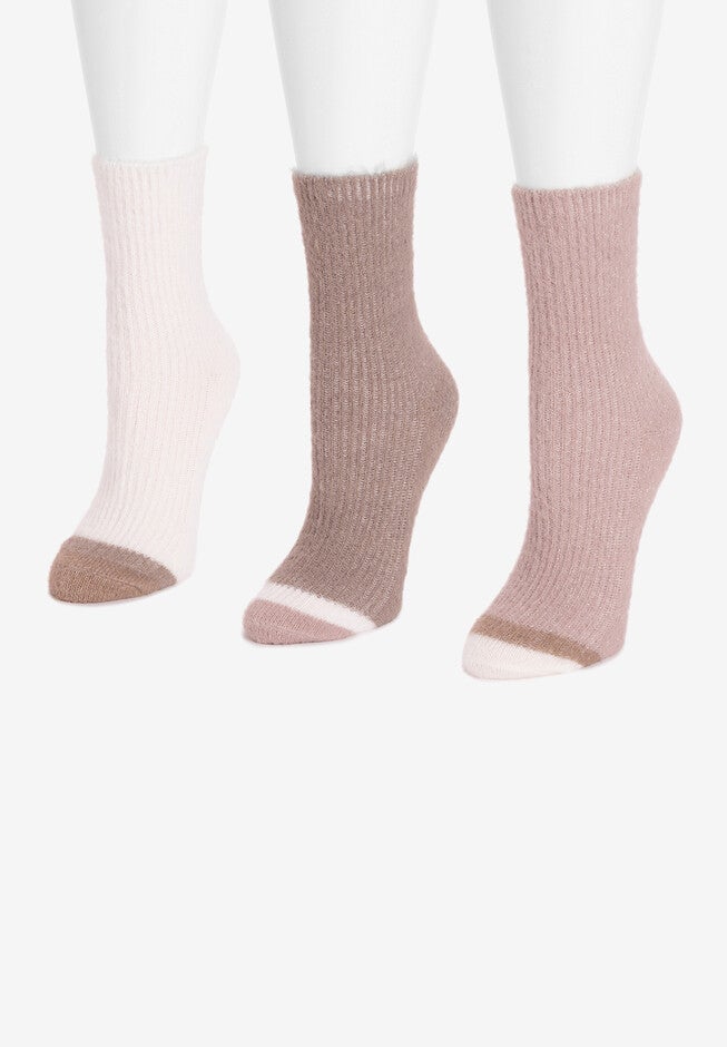 3 Pair Pack Sparkle Socks, , on-hover image number null