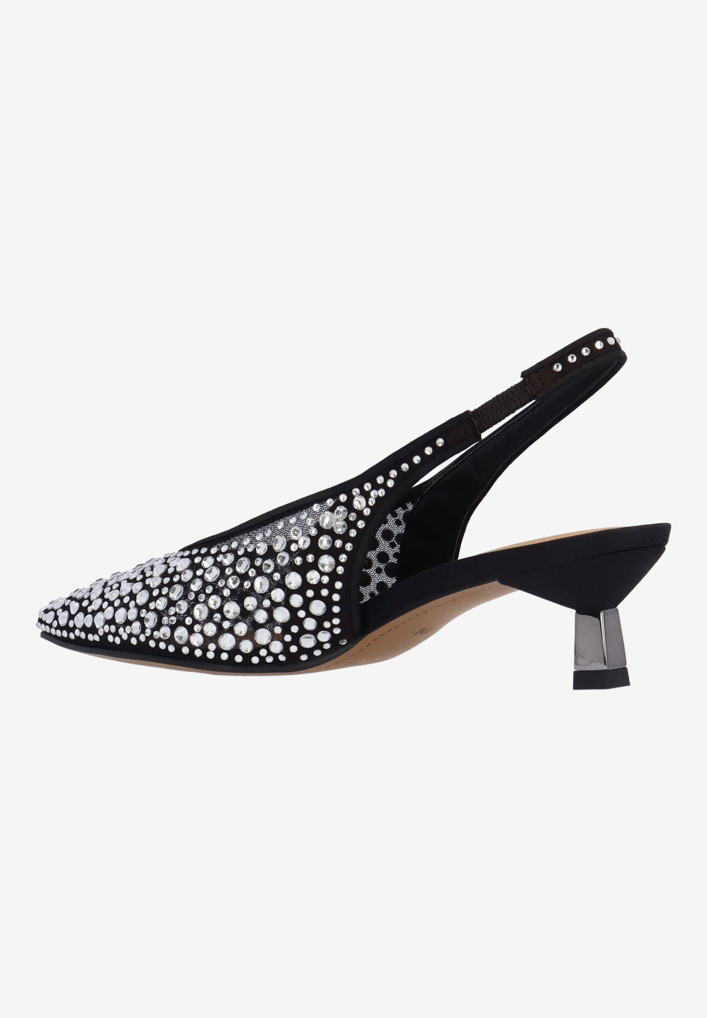Tressa SlingbackPump, BLACK, alternate image number 5