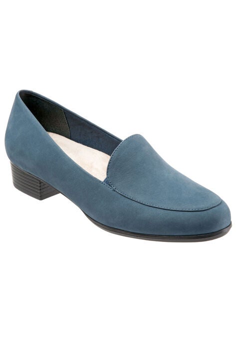 Monarch Dress Shoes by Trotters®, DENIM, hi-res image number null