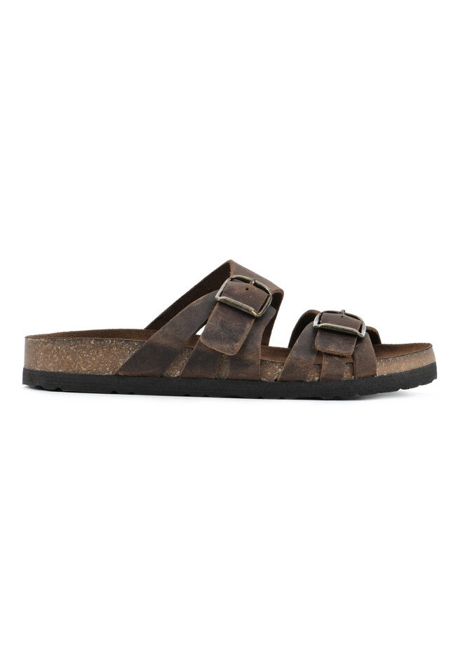 White Mountain Herbal Footbed Sandal, , alternate image number null