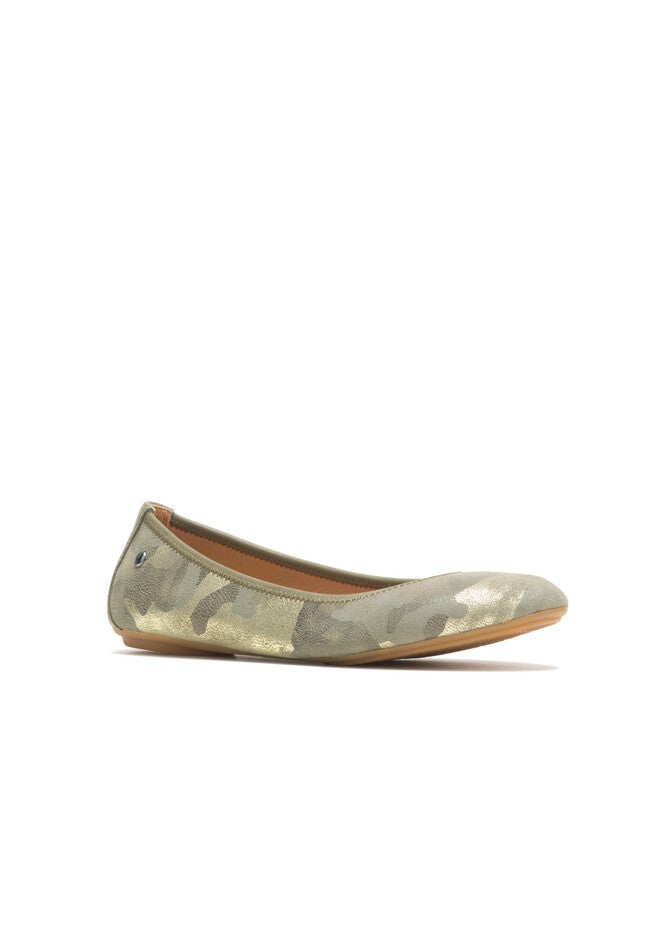 Chaste Ballet Flat, CAMO METALLIC SUEDE, hi-res image number null