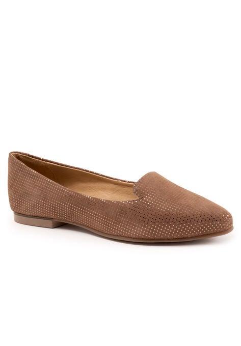 Harlowe Ballet Flat, TAUPE DOT SUEDE, hi-res image number null