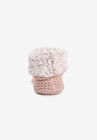 Sherpa Cuff Slipper Bootie, , on-hover image number null