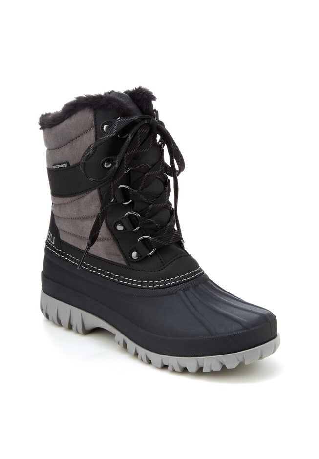 Casey Waterproof Weather Boot, CHARCOAL BLACK, hi-res image number null