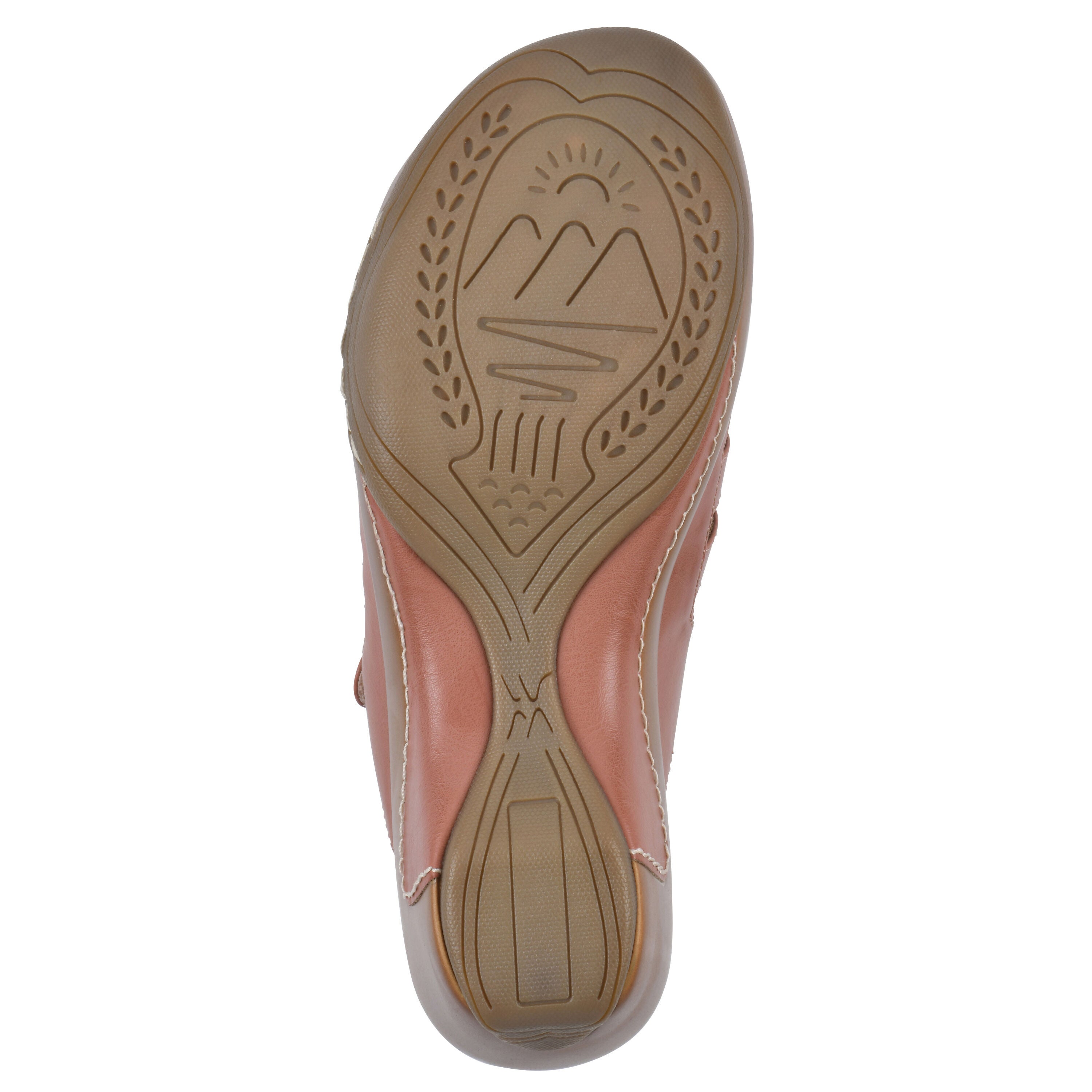 Valencia Slip-On Clog Sandal, ROSEWOOD SMOOTH, alternate image number 5