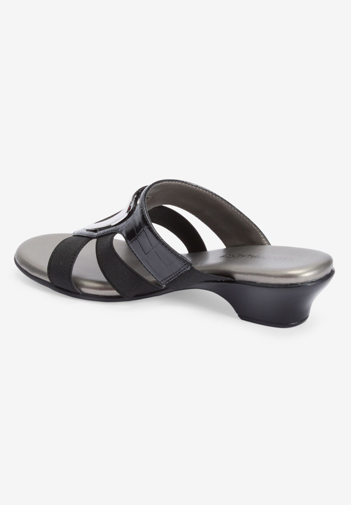 The Casey Slip On Mule, BLACK, on-hover image number 1