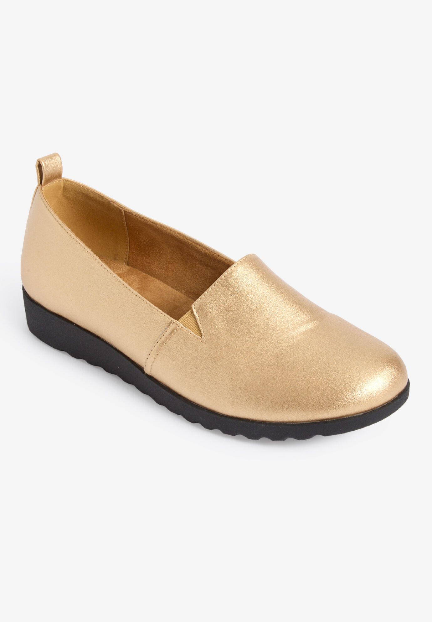 The June Leather-Like Slip On Flat