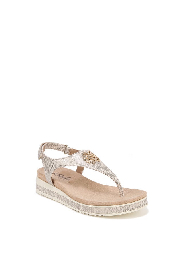 Zeeta Sandal, BEIGE FABRIC, hi-res image number 0