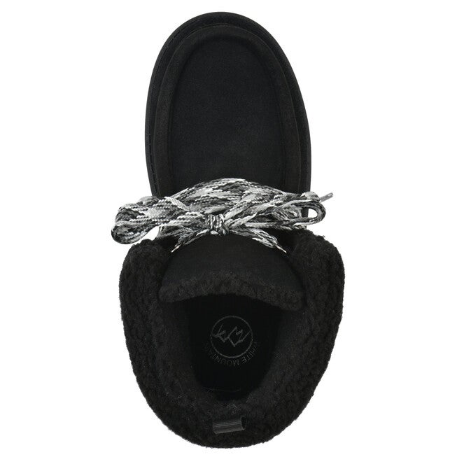 Icebox Faux Fur Leather Bootie, BLACK SUEDE, alternate image number null