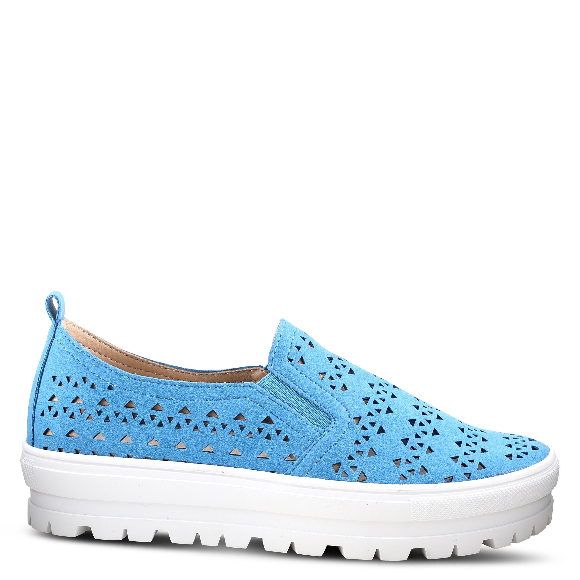 Angelita Slip-On Shoe, BLUE, alternate image number 4