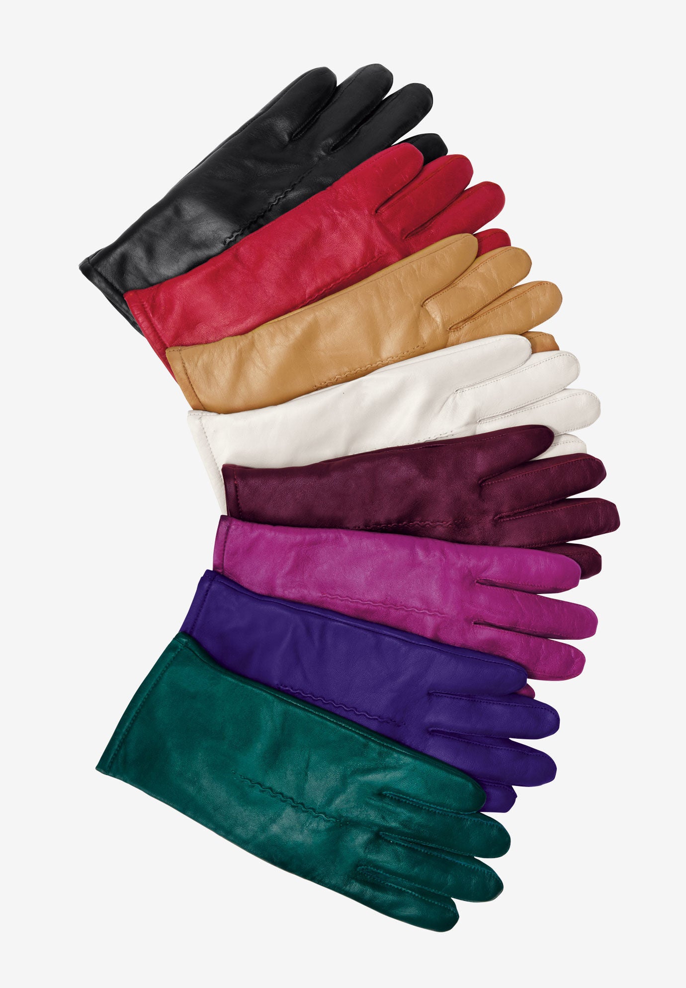 Leather Gloves, , alternate image number 2