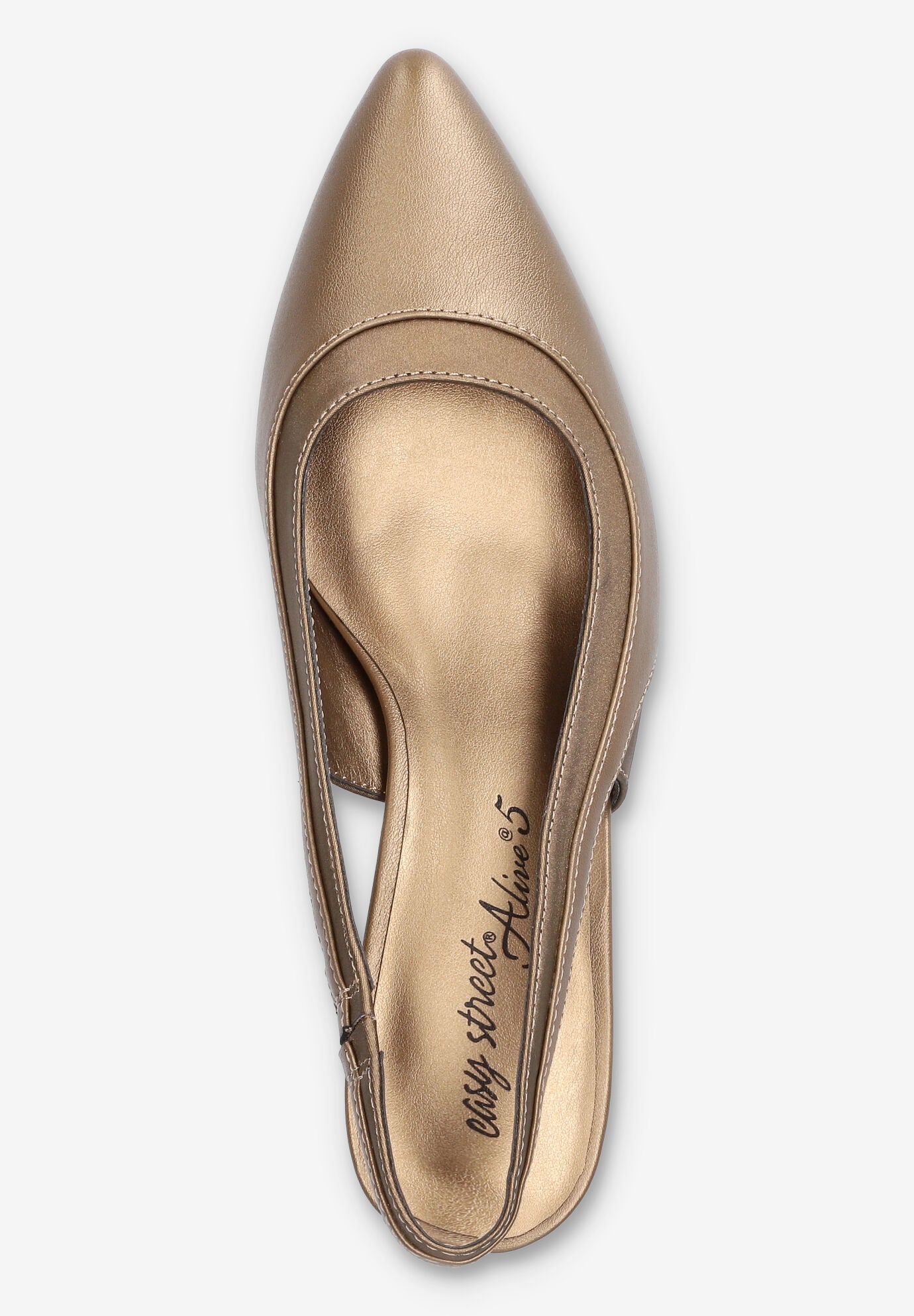 Dessa Slingback Pump, BRONZE, alternate image number 6