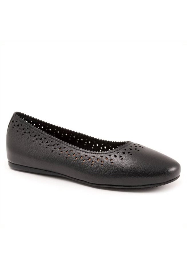 Selma Balled Flat, BLACK TUMBLED, hi-res image number 0