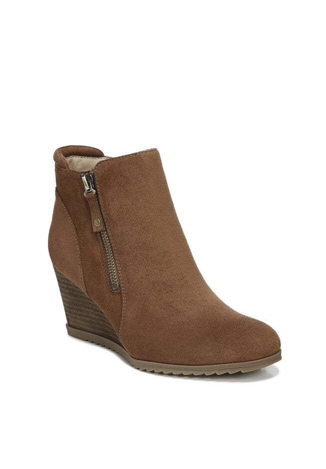 Haley Wedge Bootie, CHESTNUT, hi-res image number null