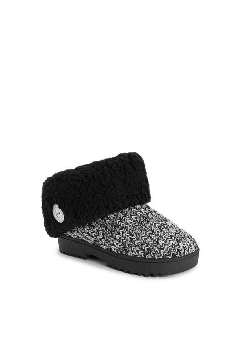 Meilani Slippers, BLACK WHITE, hi-res image number null