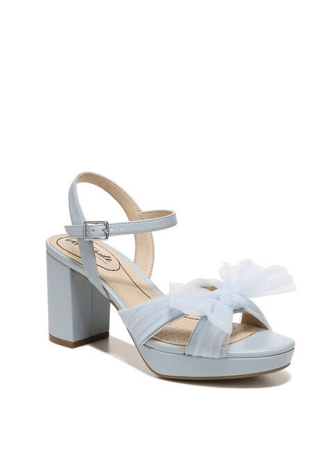 Last Dance Sandal, PEARL BLUE FABRIC, hi-res image number null