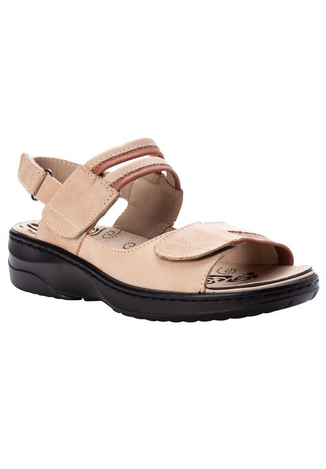 Greta Flat Sandal , BISQUE, hi-res image number null