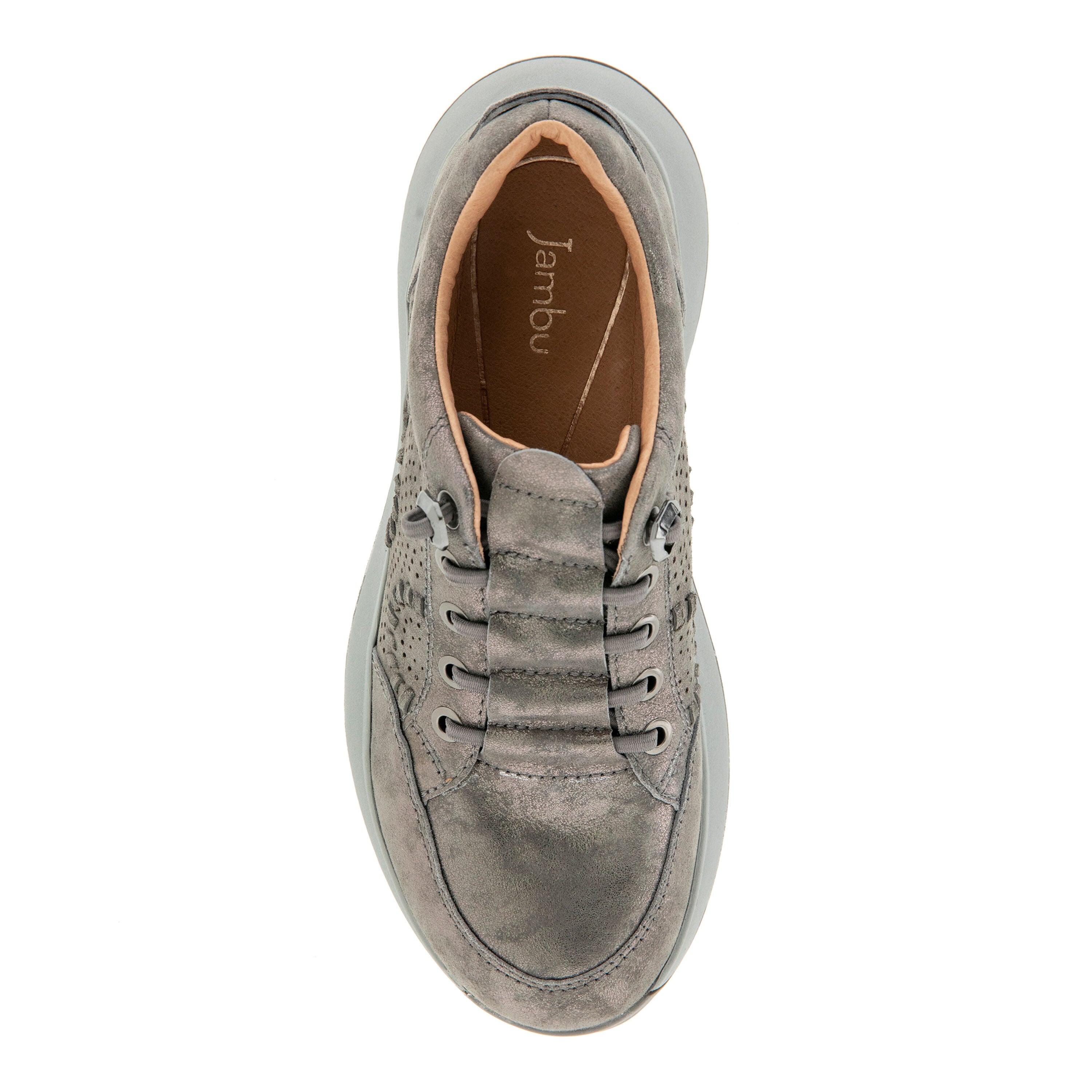 Ginny Casual Sneaker, PEWTER, alternate image number 4