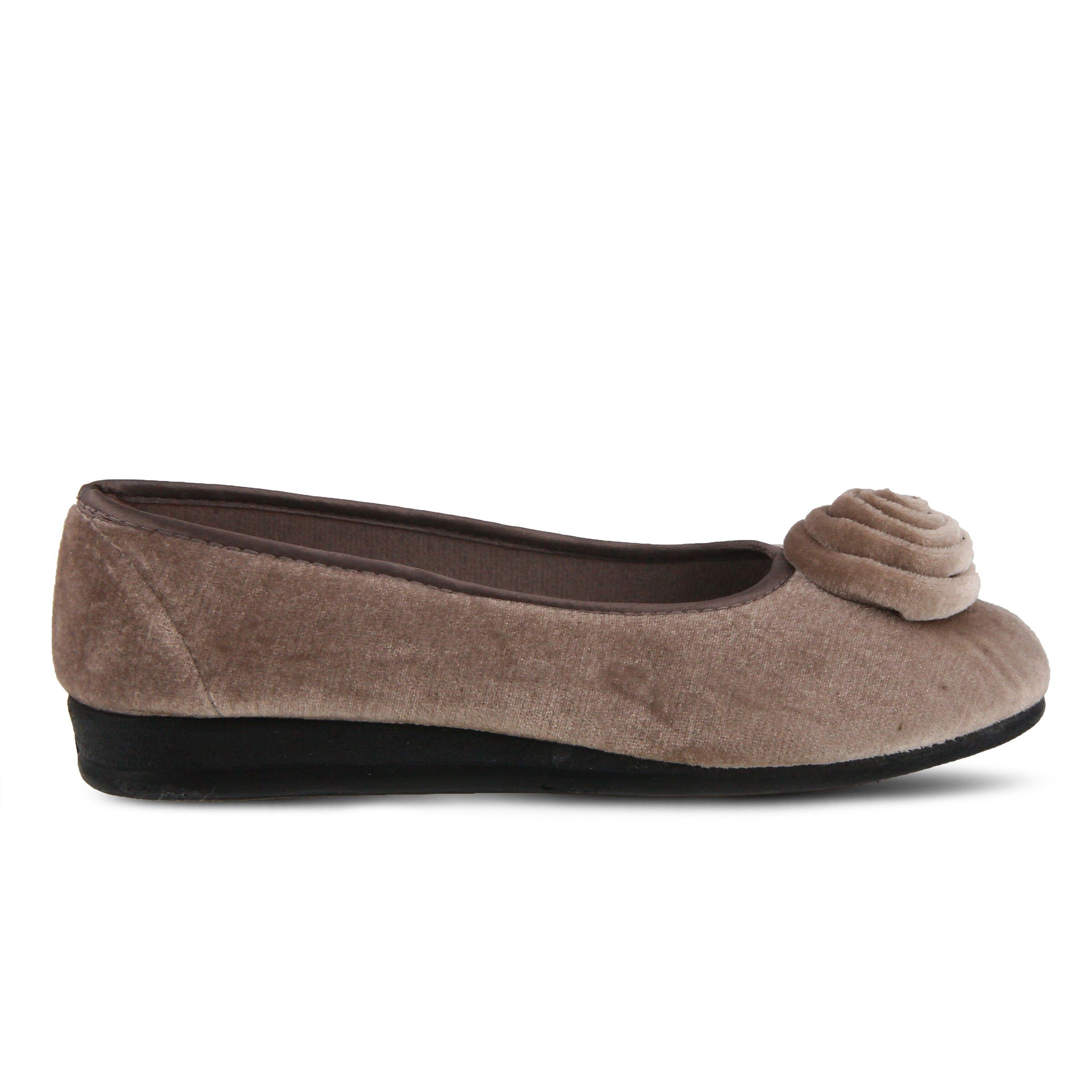 Roseloud Closed Back Slipper, LIGHT GREY, alternate image number 5