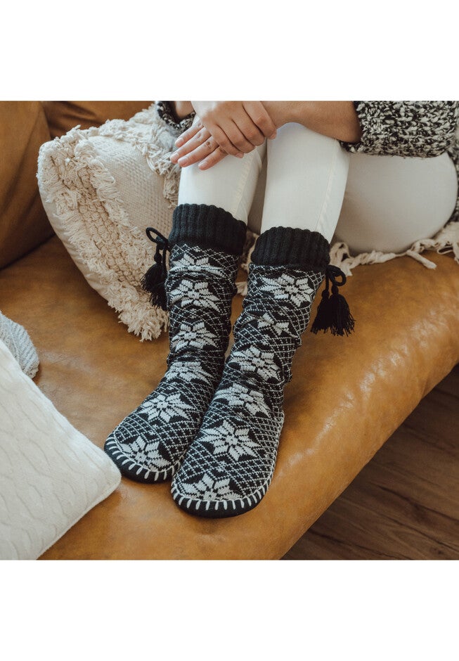 Tassel Slipper Socks, , alternate image number null
