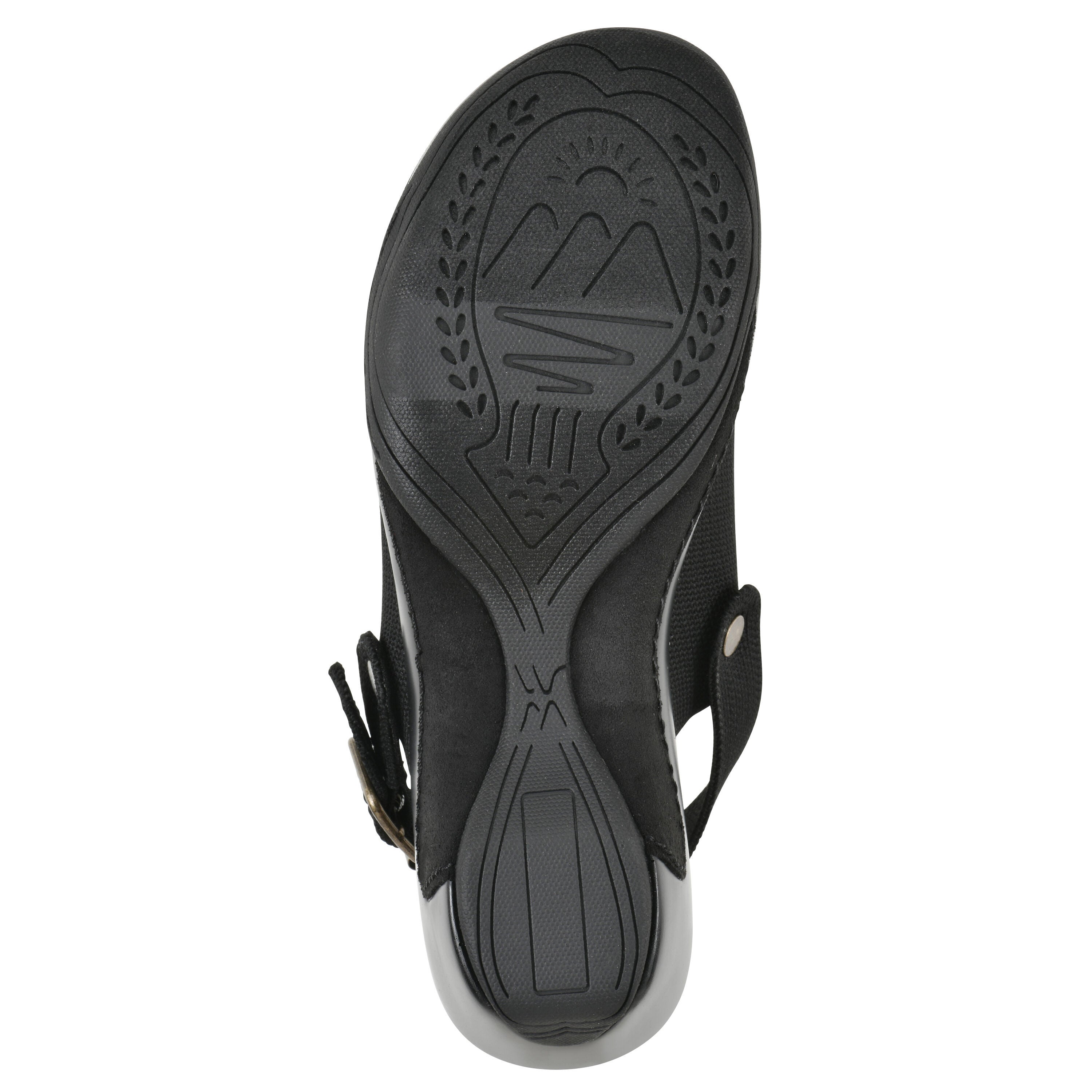 Viable Slingback Clog, BLACK FABRIC, alternate image number 5